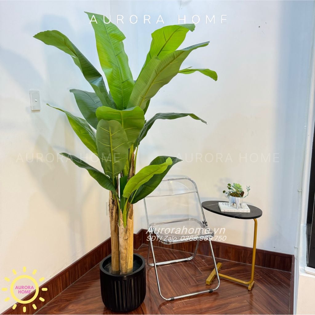 Cây giả Premium cây chuối Việt Nam cao cấp