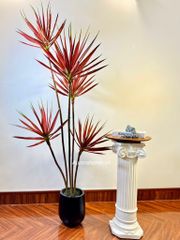 Cây giả Premium cây thùa Tequila sắc đỏ