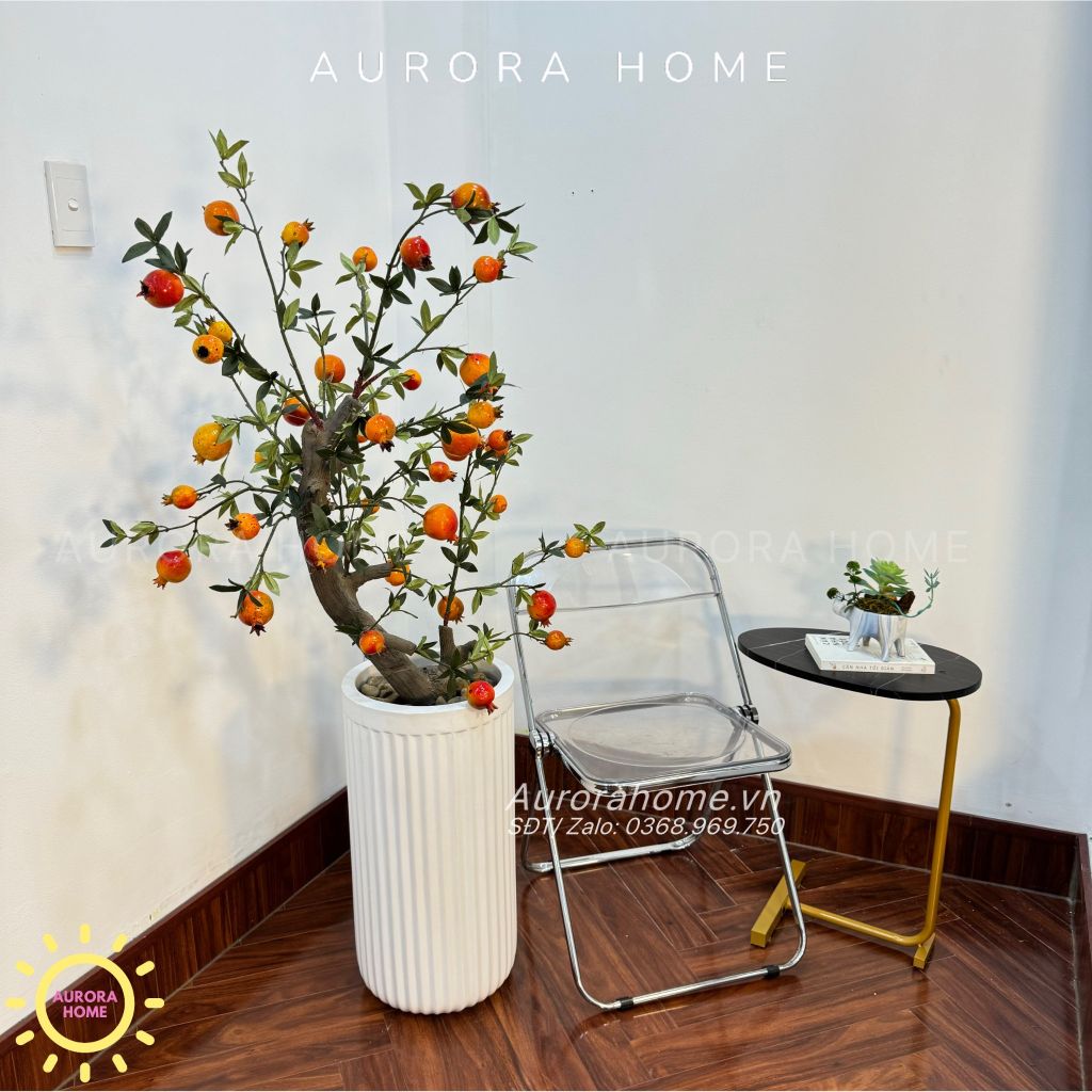 Cây lựu giả dáng bonsai cao cấp (đã kèm chậu)