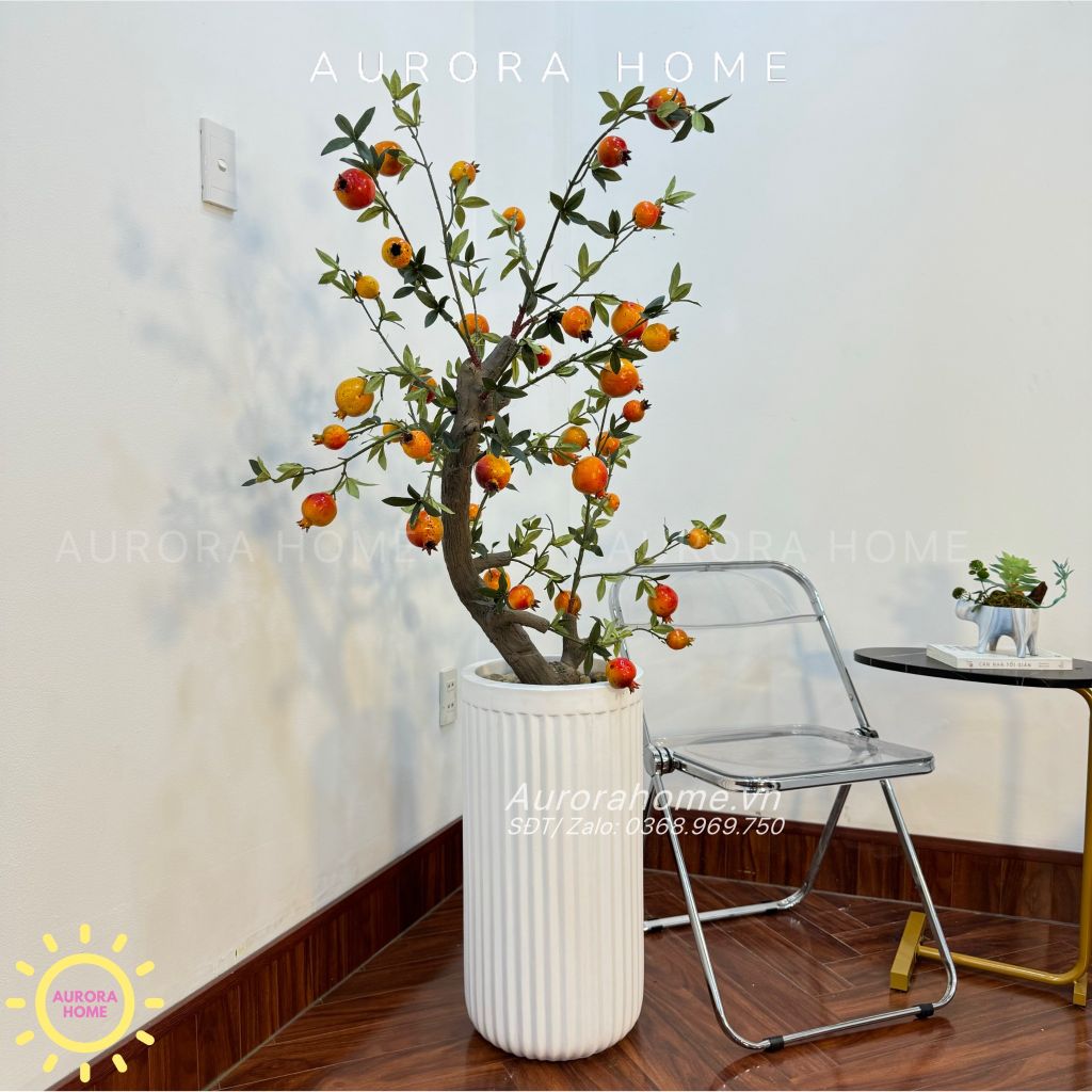 Cây lựu giả dáng bonsai cao cấp (đã kèm chậu)