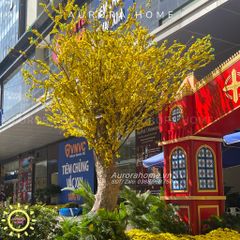 Cây mai giả cao cấp trang trí theo yêu cầu (hàng thiết kế)