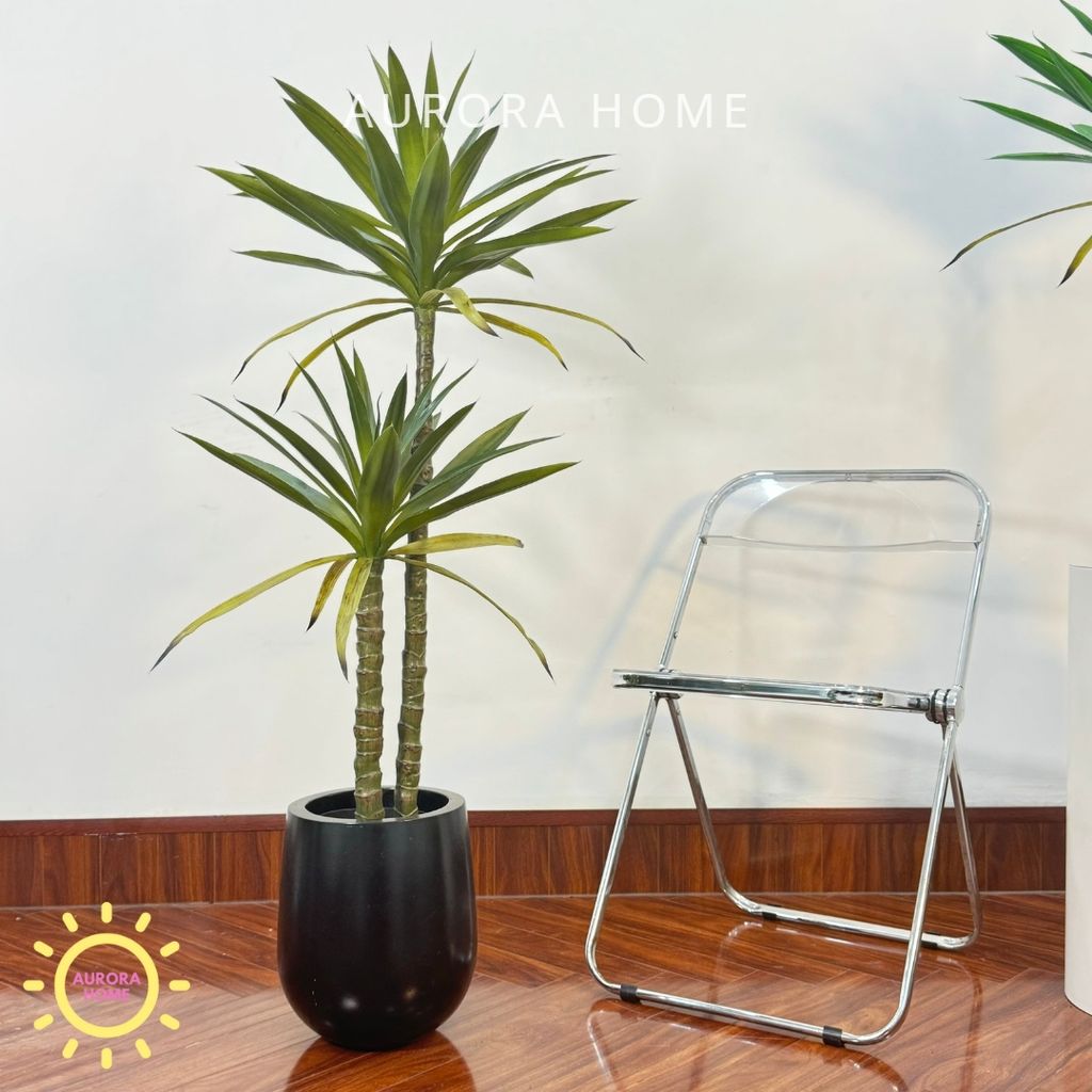 Cây phát tài núi cổ điển cao cấp - cây nhân tạo trang trí