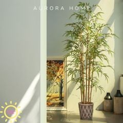 Cây giả Premium cây tre giả tự nhiên cao cấp