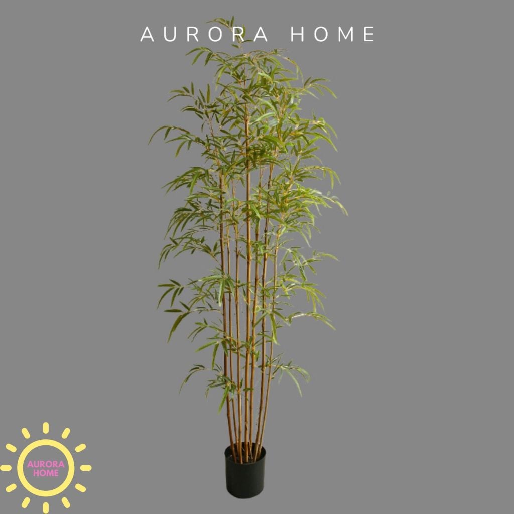 Cây giả Premium cây tre giả tự nhiên cao cấp