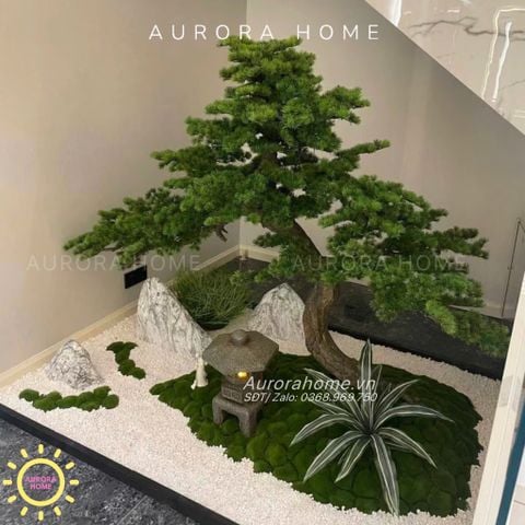 Cây Tùng Bonsai giả trang trí (mẫu 1)