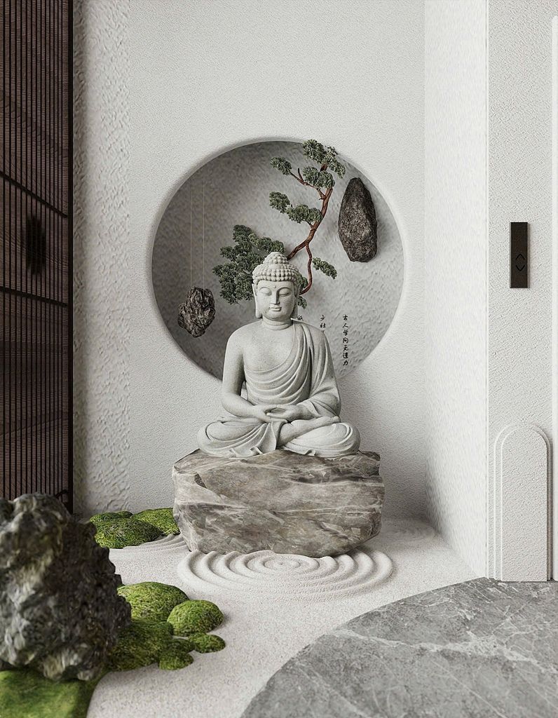 Cây tùng bonsai thả treo thiết kế theo yêu cầu (Mẫu 10)