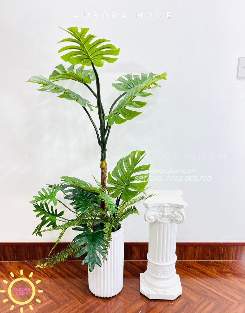 Cây giả trang trí (Set cây decor 04)