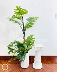 Cây giả trang trí (Set cây decor 04)