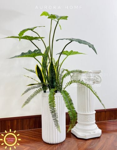 Cây giả trang trí (Set cây decor 03)