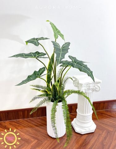 Cây giả trang trí (Set cây decor 03)