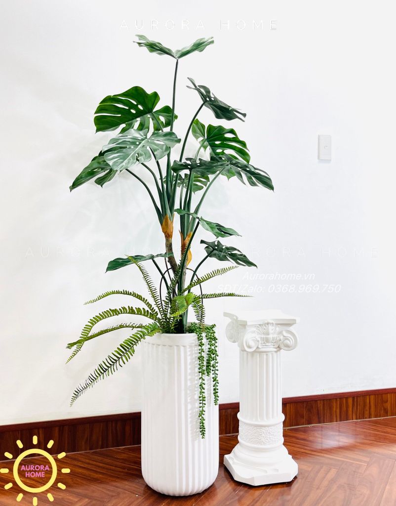 Cây giả trang trí (Set cây decor 02)