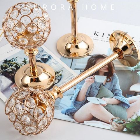 Chân nến phong cách châu Âu (Bộ 3 chân nến)