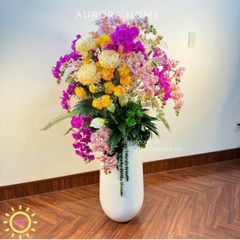 Chậu hoa lan hồ điệp Meta Flowers trang trí đại sảnh