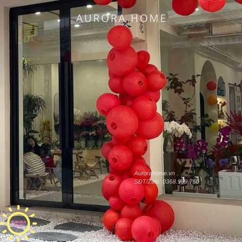 Đèn lồng giấy trang trí