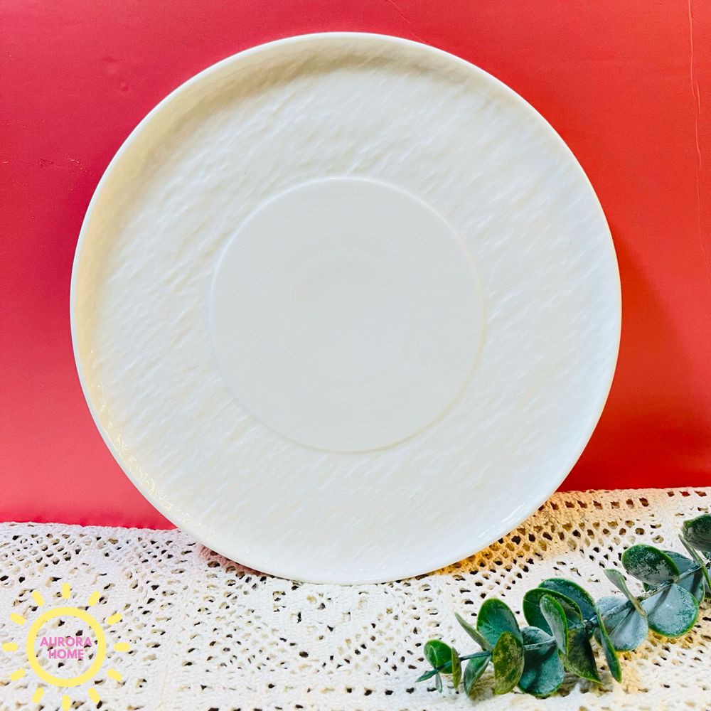 Đĩa gốm sứ White Pearl sang trọng