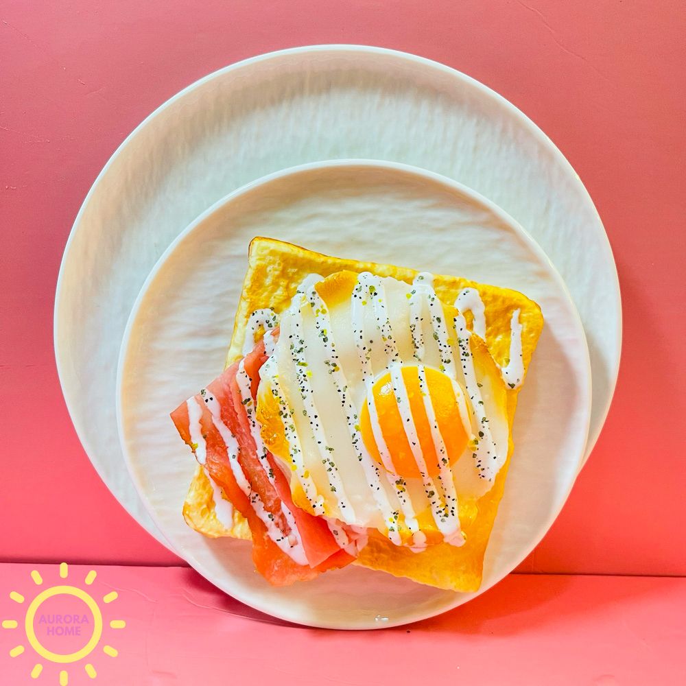 Đĩa gốm sứ White Pearl sang trọng