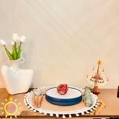 Đĩa sứ Blue Ivy phong cách Nhật Bản
