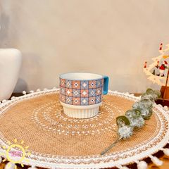 Cốc sứ vintage phong cách Hàn Quốc