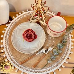 Cốc sứ vintage phong cách Hàn Quốc