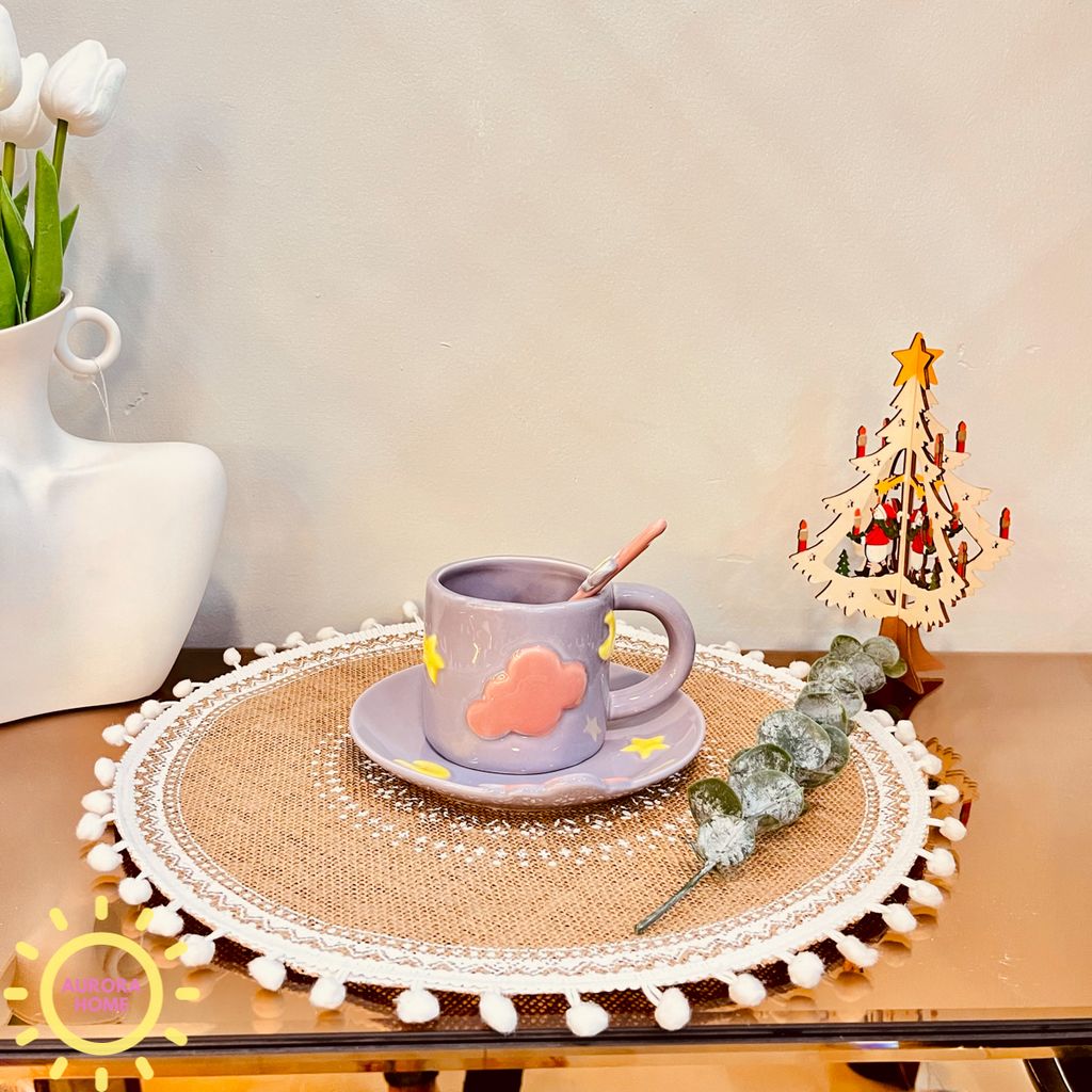 Cốc sứ Moon & Star