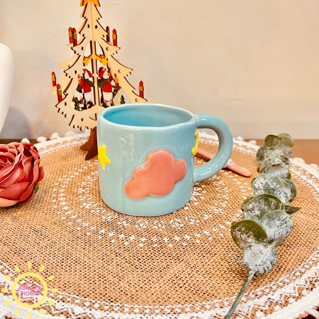 Cốc sứ Moon & Star