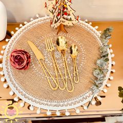 Bộ muỗng đũa dao thìa bàn Ally Macos (Set 4 món)