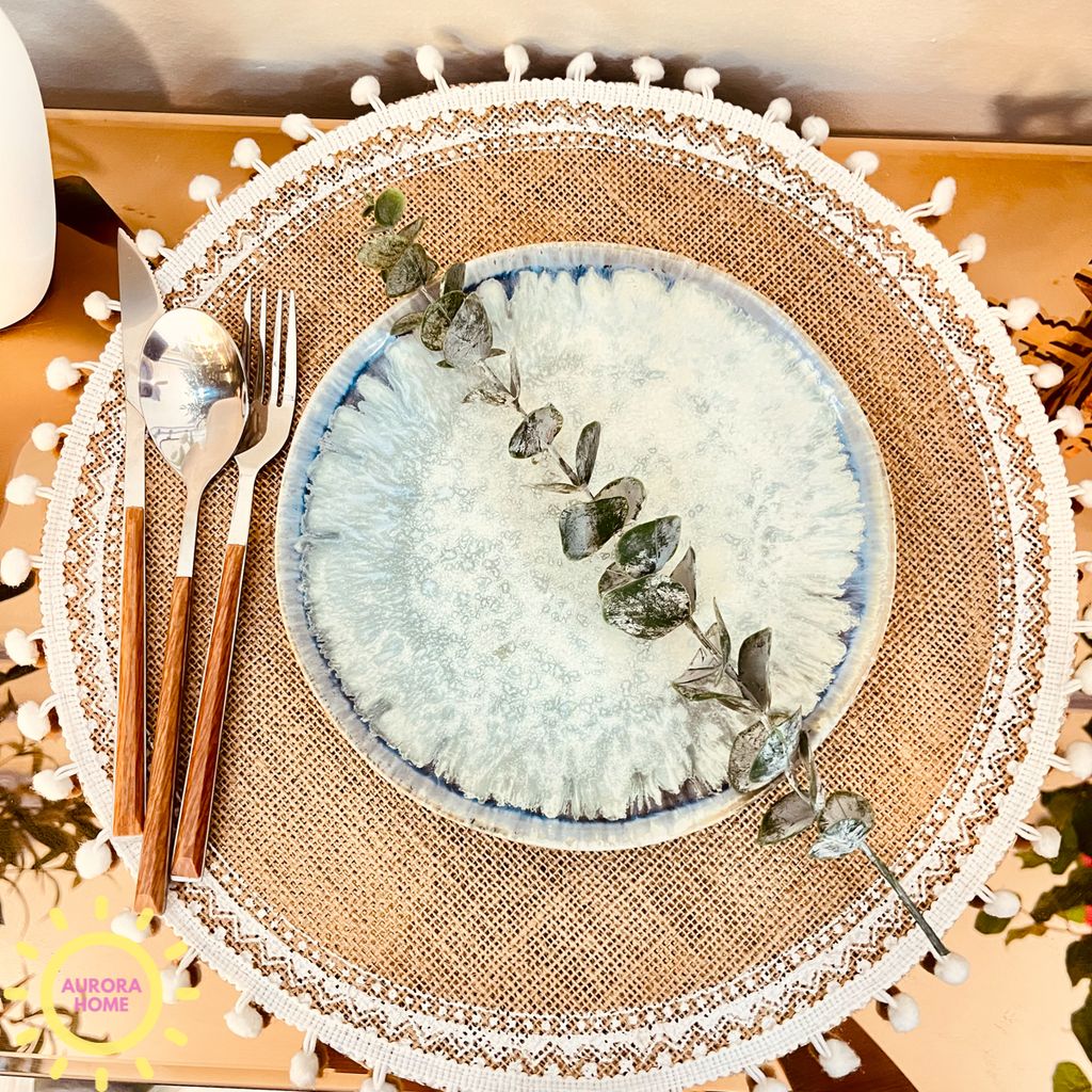 Đĩa gốm Hamber Lava