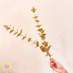 Cành lá bạch đàn 3D trang trí