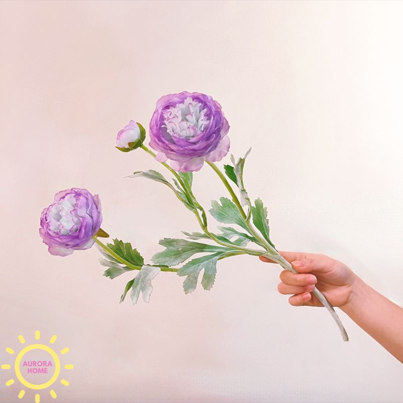 Hoa trà Elip Sados 3 bông - Hoa giả cao cấp