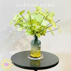 Lọ hoa lá giả mini Green Seka