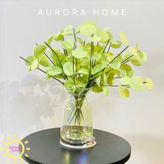 Lọ hoa lá giả mini Green Seka