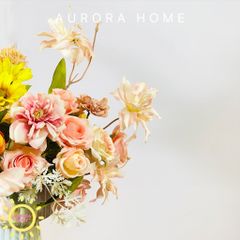 Bình hoa giả để bàn Yello Pinky Forist