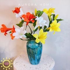 Bình hoa ly giả Elever Mimi để bàn phong cách cổ điển