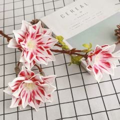 Hoa mộc lan 3 nhánh 3D cao cấp