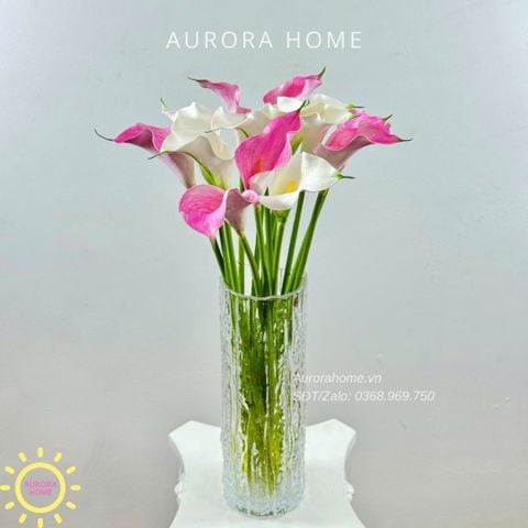 Cành hoa rum cala lily giả cao cấp