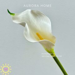Cành hoa rum cala lily giả cao cấp