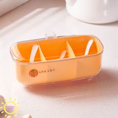 Hộp đựng gia vị Sprat 3 ngăn kèm muỗng