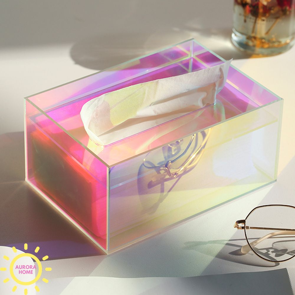 Hộp khăn giấy cầu vồng Rainbow