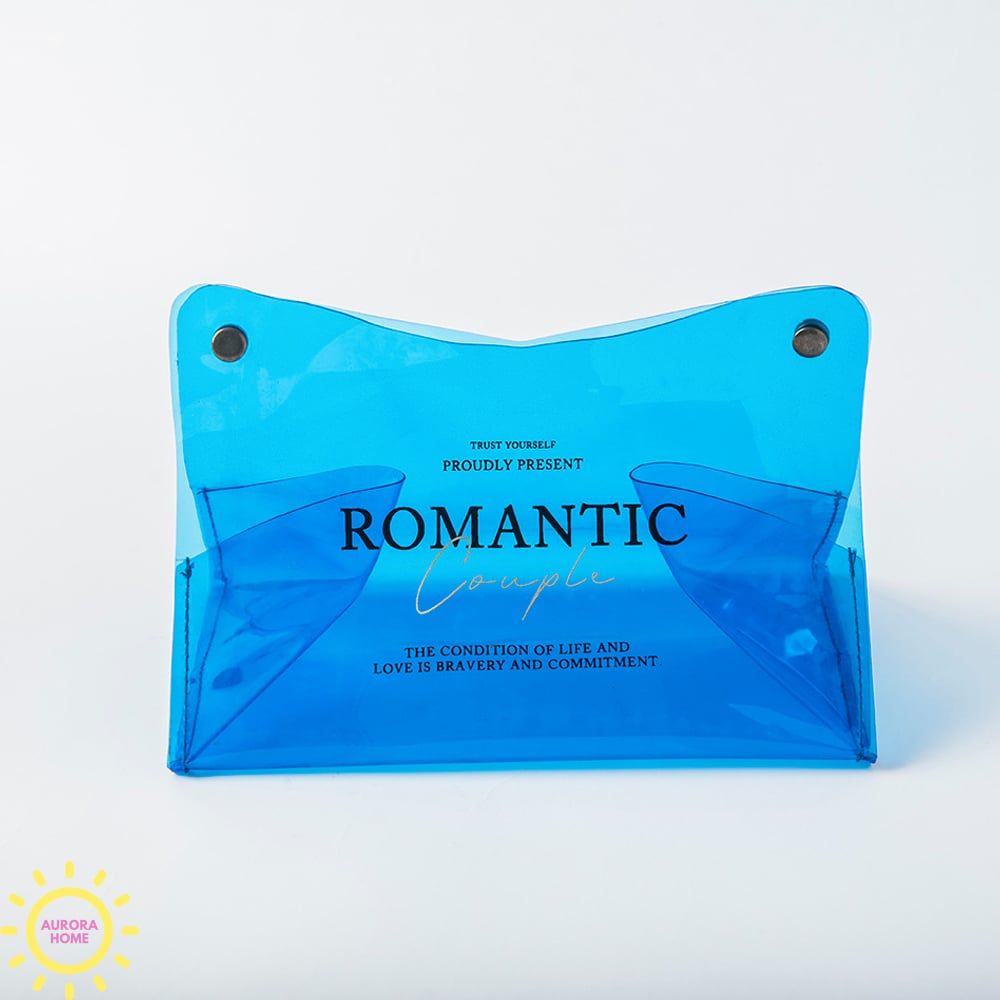 Hộp khăn giấy Romatic tiện dụng (Nhiều màu)