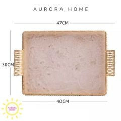 Khay decor đựng trang sức Hime Italia