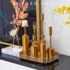 Chân nến Edin Ladie phong cách hoàng gia anh (Set 6 chân nến)