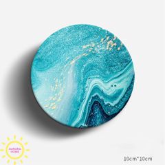 Lót ly trừu tượng mực UV hút nước (nhiều mẫu)