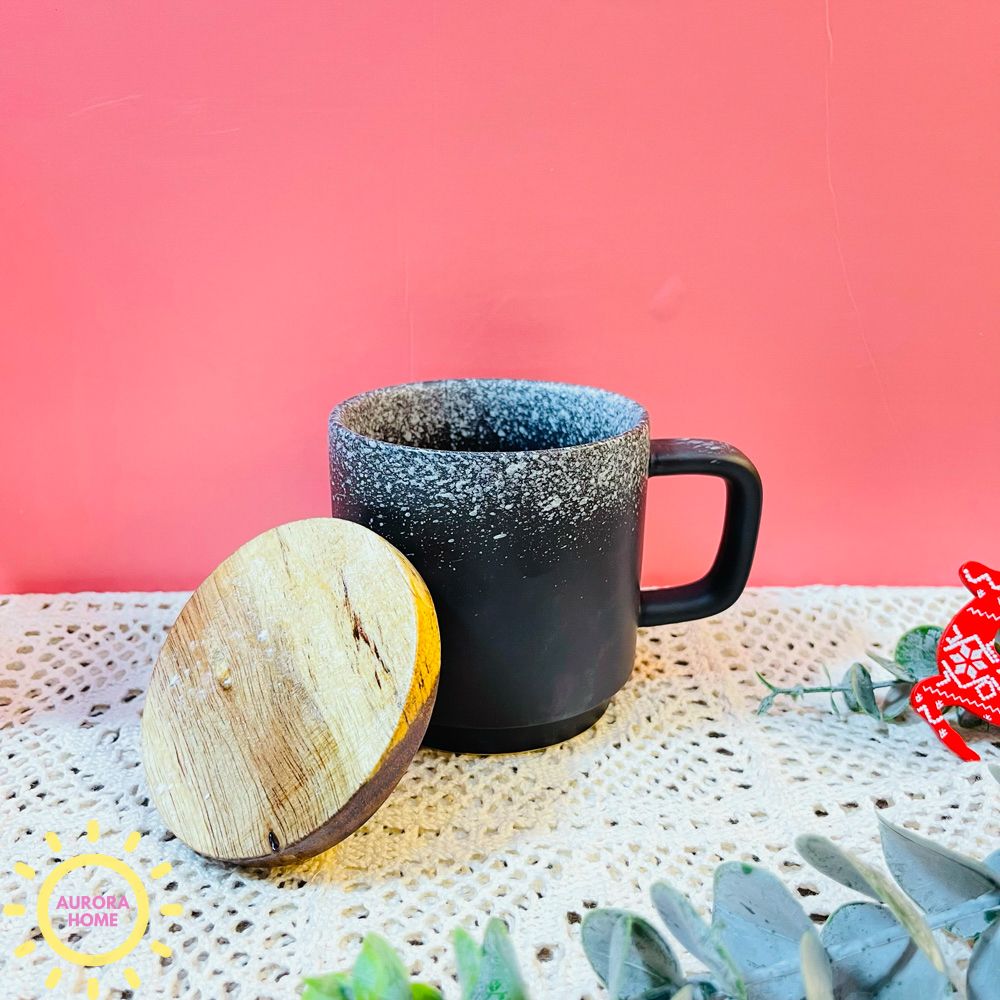 Cốc Teka seka phong cách Nhật ấm áp