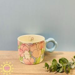 Cốc thỏ Vintage 4 mùa