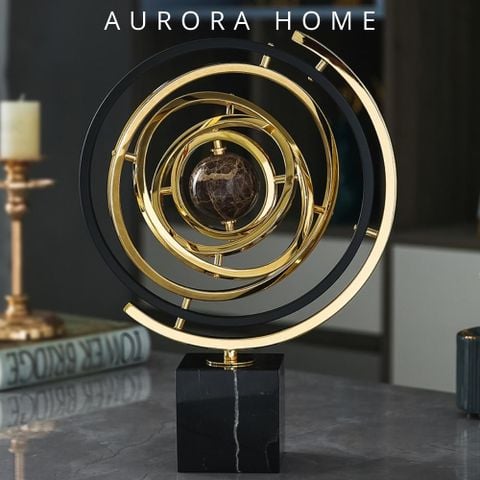 Tượng mô hình quả địa cầu thế giới trang trí