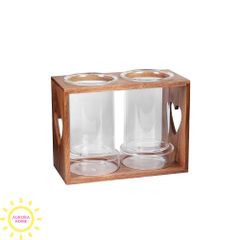 Ống đựng muỗng đũa Wooden Mirra