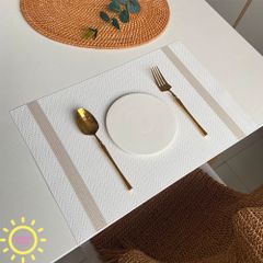 Tấm lót bàn ăn phong cách hiện đại