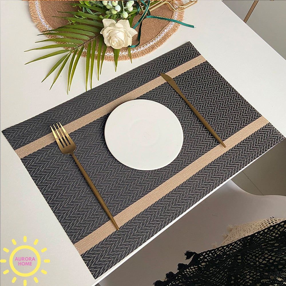 Tấm lót bàn ăn phong cách hiện đại