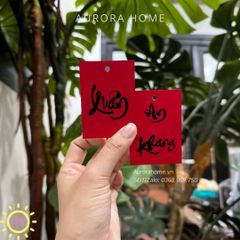 Thẻ treo thư pháp Tết (Set 100 thẻ)