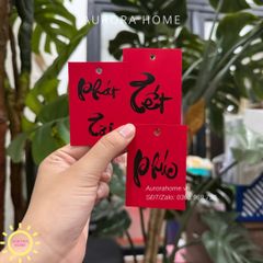Thẻ treo thư pháp Tết (Set 100 thẻ)